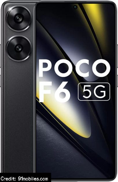 POCO F6: stunning design with amazing features.